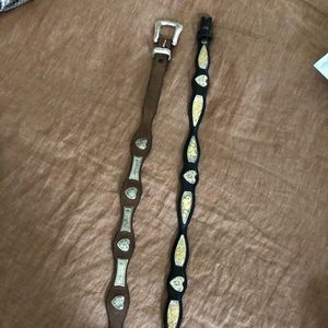 Western belts. $20 for both